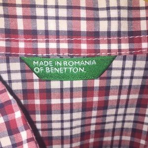 UNITED COLORS OF BENETTON short-sleeved shirt